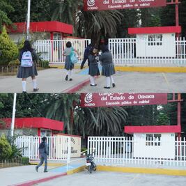 Alumnas de bachillerato de Oaxaca se suman al paro "Un día sin mujeres"