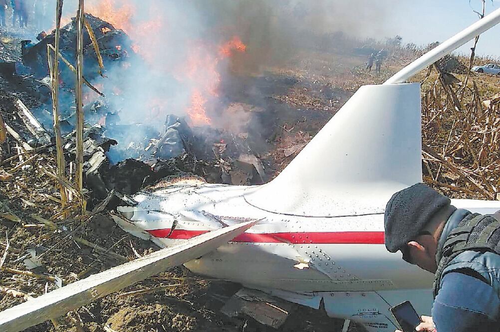 La última comunicación entre el helicóptero en el que viajaba la gobernadora Erika Alonso quedó registrada en las bitácoras a las 14:35:40 horas. (ARCHIVO EL UNIVERSAL)