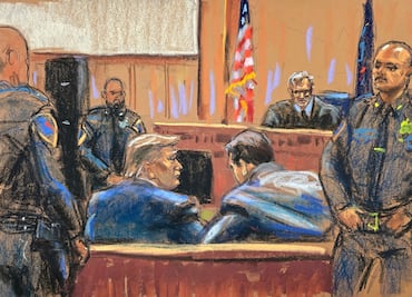 Juez aplaza decisión sobre la condena de Trump por el caso Stormy Daniels; la dará a conocer la próxima semana