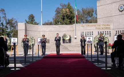 Reconocen en ceremonia a policías de SSC CDMX caídos en 2025; "siempre se les reconocerá como héroes": Pablo Vázquez