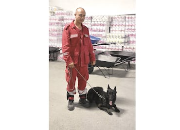 Capitán, con linaje de rescatista