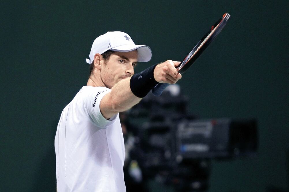Andy Murray se impuso en apenas una hora y 21 minutos (NASEEM ZEITOON. REUTERS)