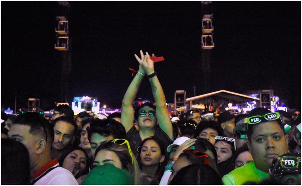 Durante el Flow Fest 2023 se presentó Latín Mafia. Foto: Eduardo Castañeda/ EL UNIVERSAL