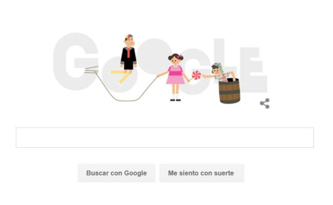 Google recuerda primera emisión de El Chavo del 8