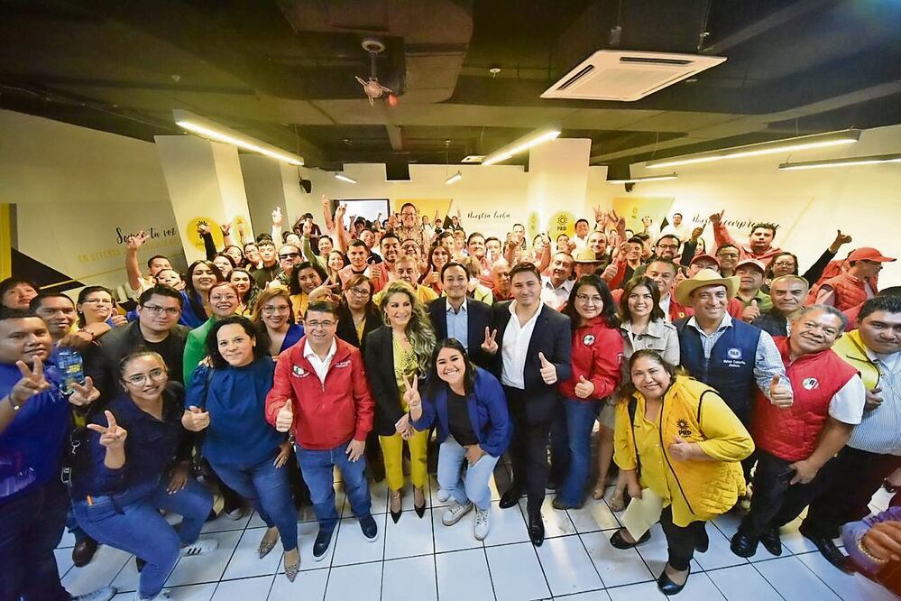 Los tres partidos que conforman la Alianza Va por la CDMX refrendaron su compromiso de trabajar en un proyecto plural e incluyente. Foto: Especial