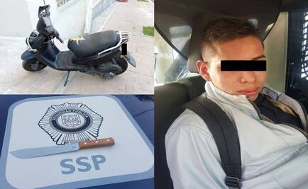 Detienen a presunto asaltante en colonia Morelos