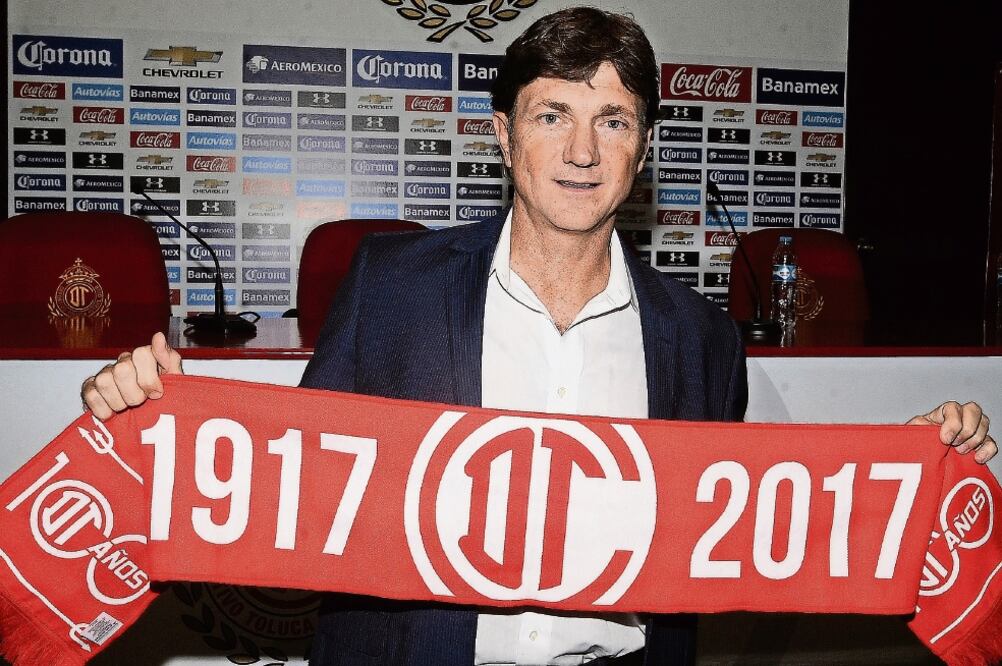 El ex portero asegura que impondrá su particular sello al Toluca para conquistar un campeonato (JAM MEDIA)