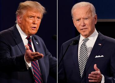 Biden y Trump llegan a su primer debate con las encuestas más ajustadas que nunca