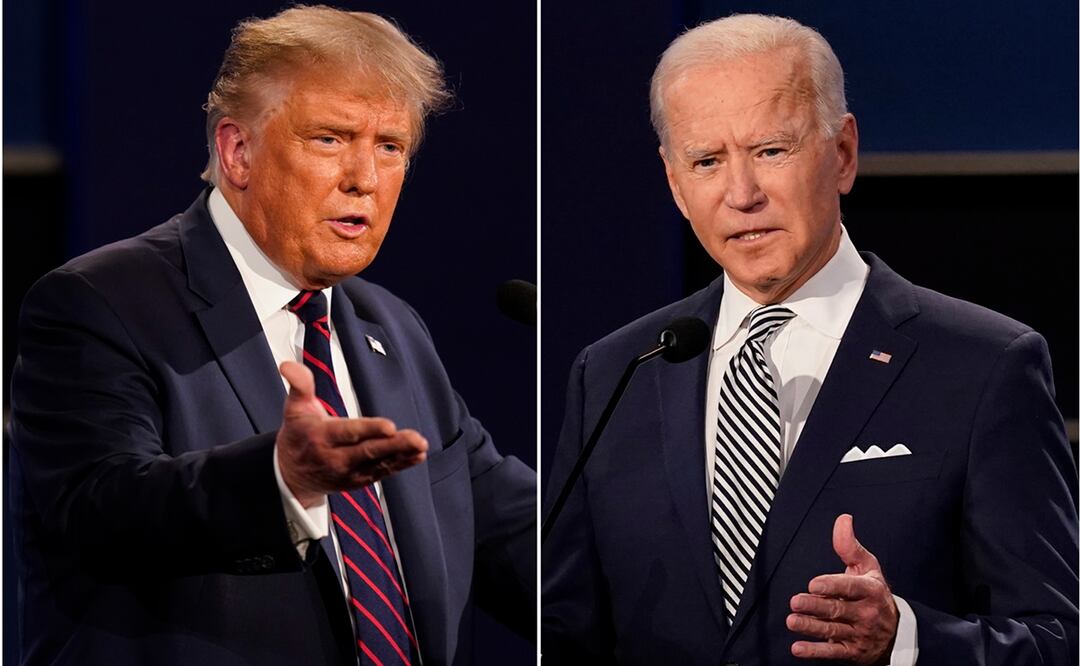 Durante 90 minutos, estarán cara a cara los dos aspirantes de mayor edad de la historia -Biden tiene 81 años y Trump 78- y también los más impopulares, lo que llevará a muchos ciudadanos a votar por quien consideren el mal menor. Foto: AP
