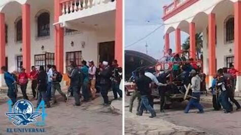 Habitantes intentan llevarse amarrado a alcalde de Las Margaritas, Chiapas