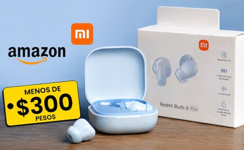 Amazon Mexico offers Xiaomi Redmi Buds 6 wireless headphones for under 300 pesos