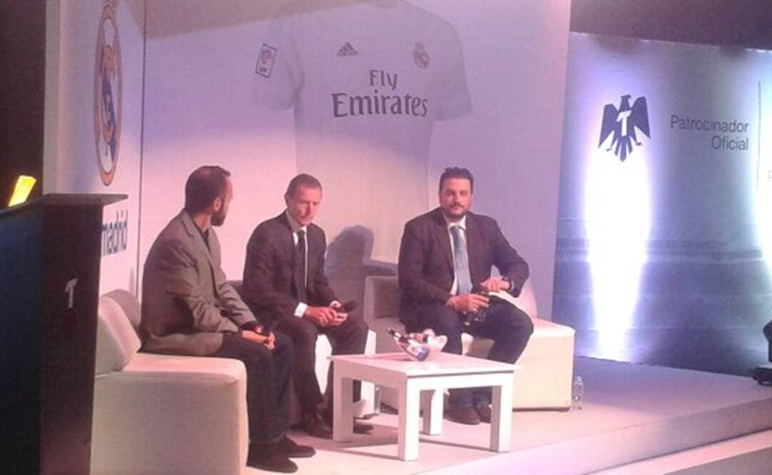 Butrageño durante un evento en la Ciudad de México. Alfonso Morales