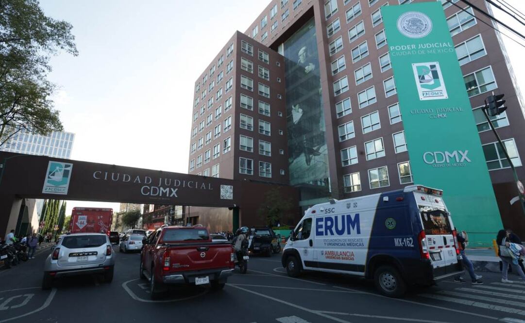 Abogado resulta herido tras ataque a balazos frente a juzgados en la Doctores (13/10/2025). Foto: Francisco Rodríguez / EL UNIVERSAL