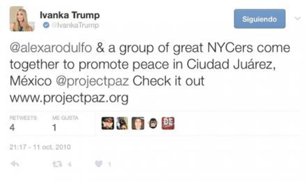 Ivanka Trump, “la amante de México”