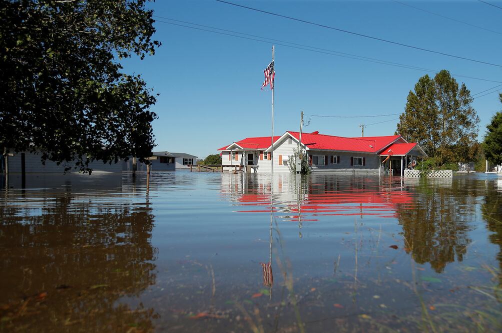 La tormenta ha generado inundaciones importantes y cortes de energía a lo largo de la costa atlántica de Estados Unidos (Foto: Reuters)