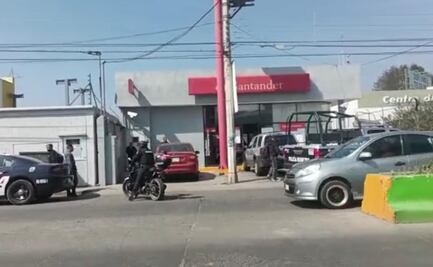 Asaltan banco en Hidalgo; se llevan más de 2 millones de pesos