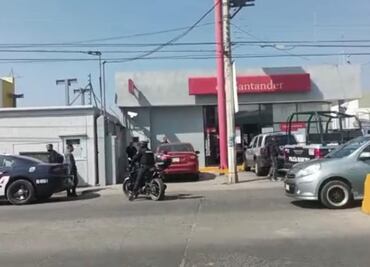 Asaltan banco en Hidalgo; se llevan más de 2 millones de pesos