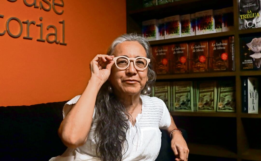 Entrevista con Cristina Rivera Garza por su libro "Me llamo cuerpo que no está. Poesía completa.
Foto: Hugo Salvador/ El Universal