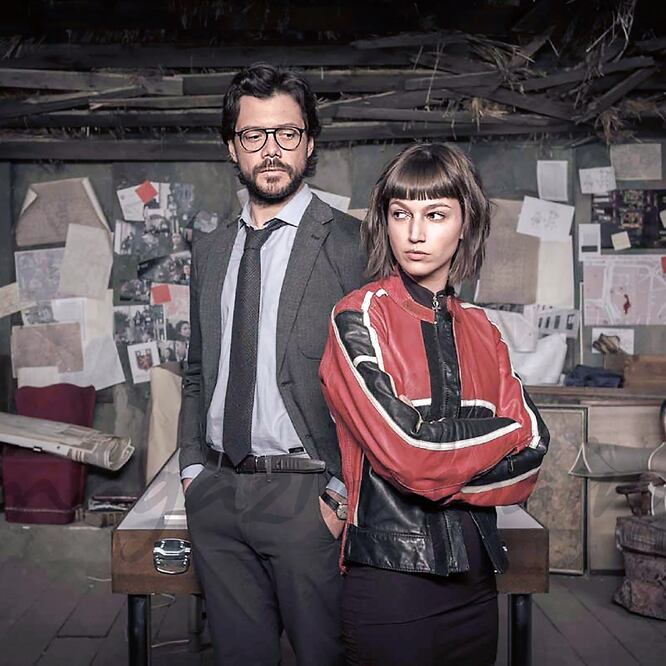 "La casa de papel" es una serie de robos y atracos; “ese es un género muy entretenido”, dice Pina. Foto: CORTESÍA