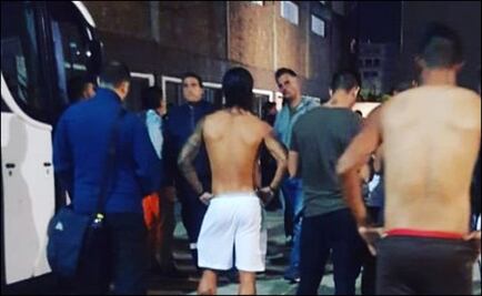 ​"Barras" golpean a futbolistas de tercera división 