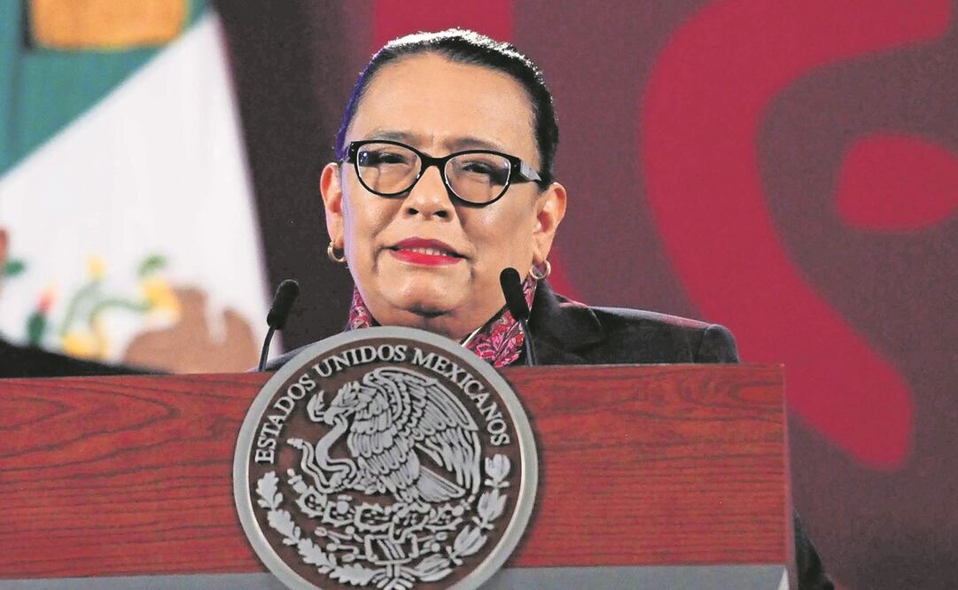 Rosa Icela Rodríguez fue destapada por AMLO. Foto: Archivo/EL UNIVERSAL.