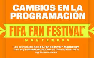 Fan Fest Monterrey pospone conciertos por lluvias; transmisión de los partidos del Mundial seguirá adelante