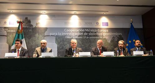 México y Europa presentan proyecto para aprovechar energía geotérmica