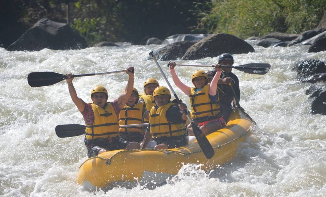 Durante el trayecto realizarás juegos de destreza y equilibrio. Fotos: Titanes Adventure Camp