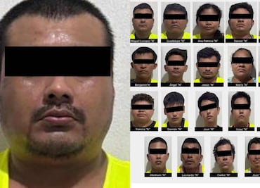 Detienen a 20 personas, entre ellas “El Toto”, líder de plaza del CJNG; aseguran armas de fuego y droga