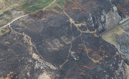 Hallan mensaje de la Segunda Guerra Mundial tras incendio
