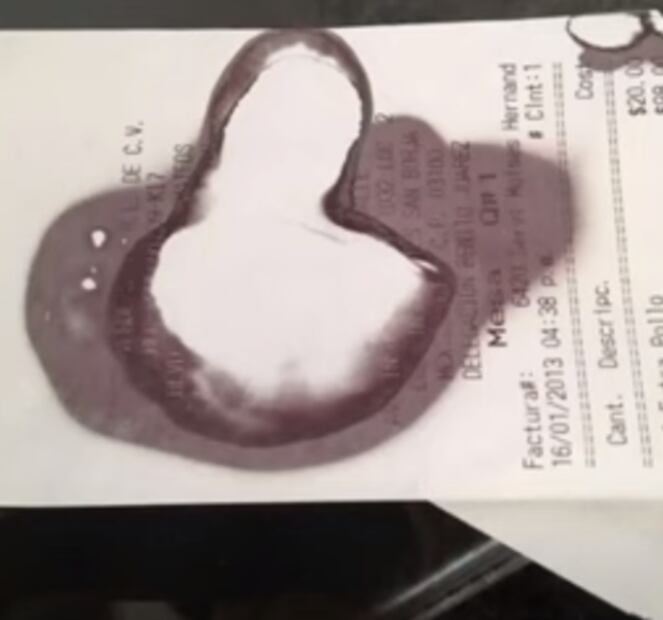 Esta es la imagen por la que el actor asegura que la Virgen se le apareció. Foto: YouTube