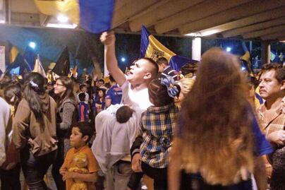 Macroplaza vive fiesta por campeonato de Tigres