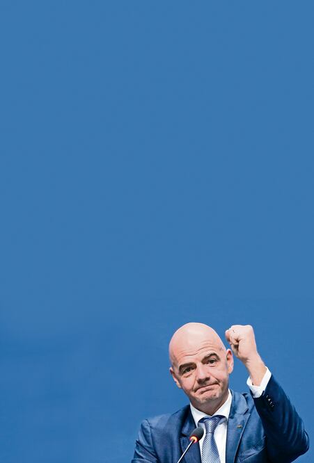 Giani Infantino, presidente de la FIFA (MICHAEL PROBST. AP)