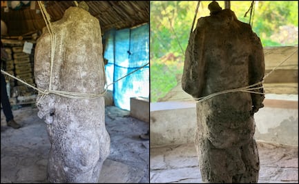 Hallan en zona arqueológica de Yucatán representación de "Yum Keep", dios maya de la fertilidad