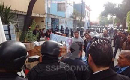 Desalojan inmueble en la colonia Peralvillo