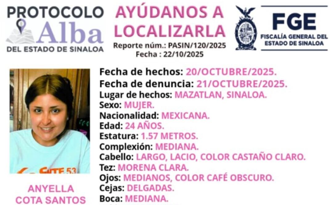 Anyella Cota Santos. Foto: especial