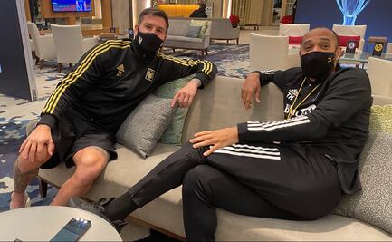 Gignac se reúne con Thierry Henry en concentración de Tigres