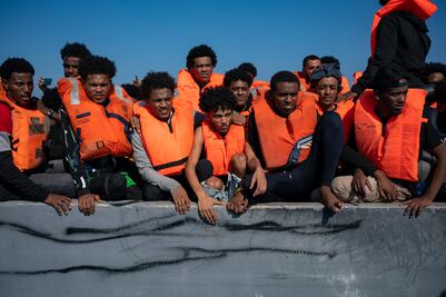 Rescatan a 145 migrantes atrapados en un islote entre Grecia y Turquía