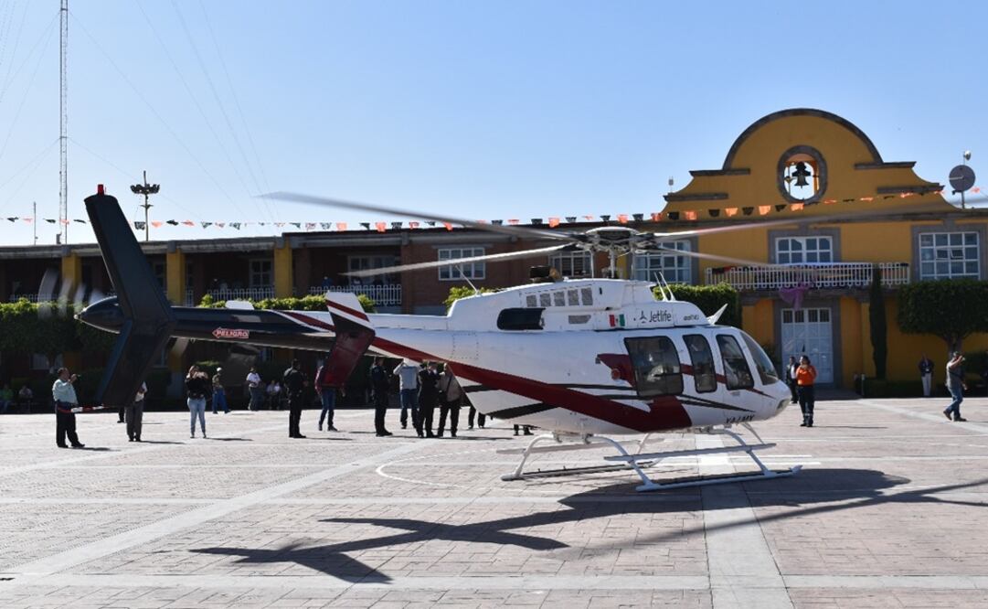 Chalco combate robo de autos desde el aire