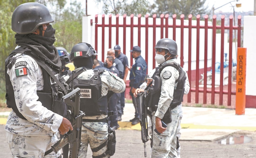 Los panista en el Congreso exhortaron a la SSPC a capacitar a los guardias nacionales. Foto: ARCHIVO EL UNIVERSAL