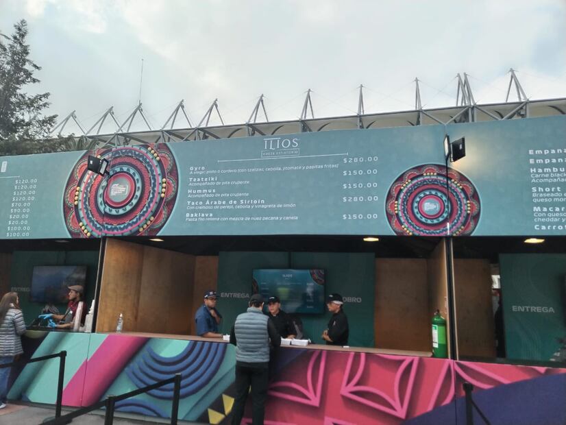 Los costos de las comidas y bebidas en el GP de México / Foto: Oscar Torres- EL UNIVERSAL