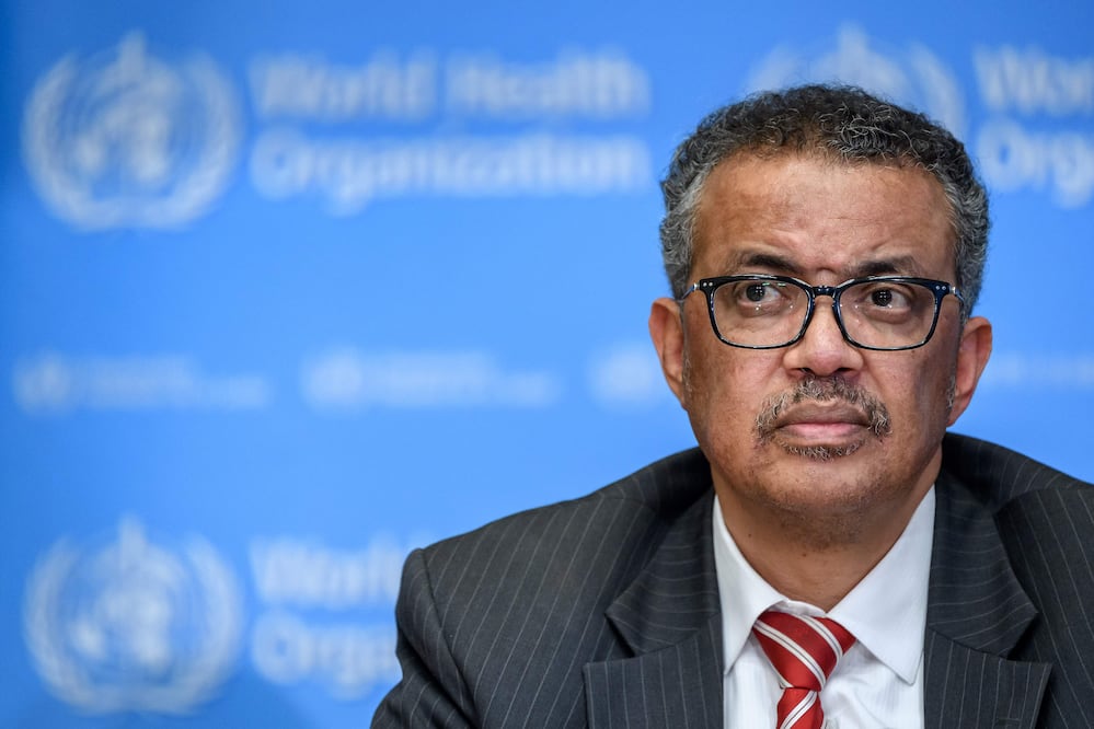 El director de la Organización Mundial de la Salud (OMS), Tedros Adhanom Ghebreyesus (Foto: AFP)