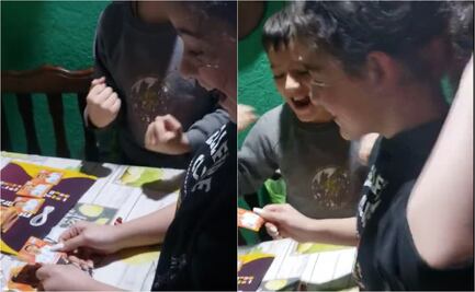 VIDEO: La increíble reacción de una niña al tener en sus manos la estampa de Messi