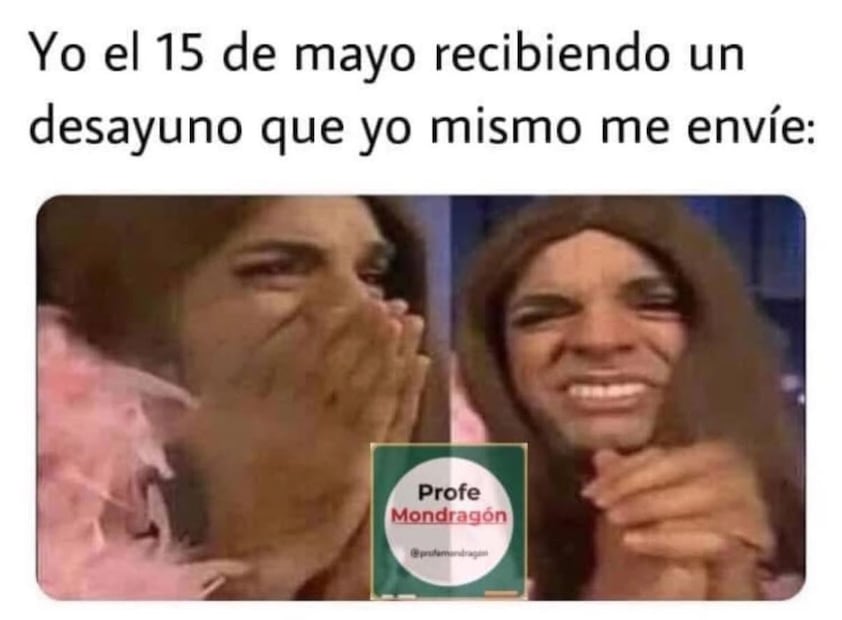 Estudiantes y usuarios en redes sociales compartes los memes más graciosos para celebrar a todos los maestros y maestras en México. Foto: Facebook