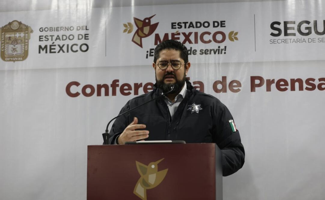 Andrés Andrade Téllez, titular de la Secretaría de Seguridad del Edomex. Foto: Especial