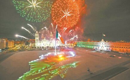 Así será evento de luz en el Zócalo por el Bicentenario de la Consumación de la Independencia