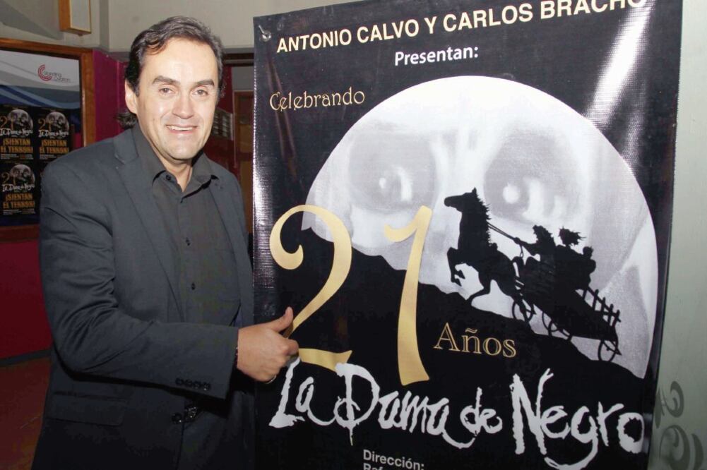 El actor y director de la puesta planea festejo especial para los 22 años (ARIEL OJEDA. EL UNIVERSAL)