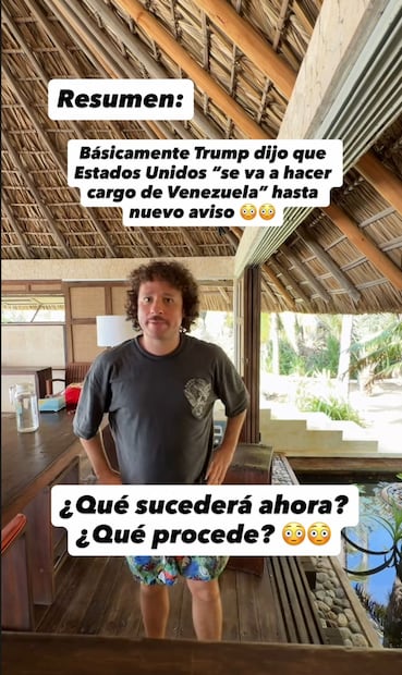 Luisito comunica resaltó los puntos importantes de la conferencia de Donald Trump. Foto: Instagram