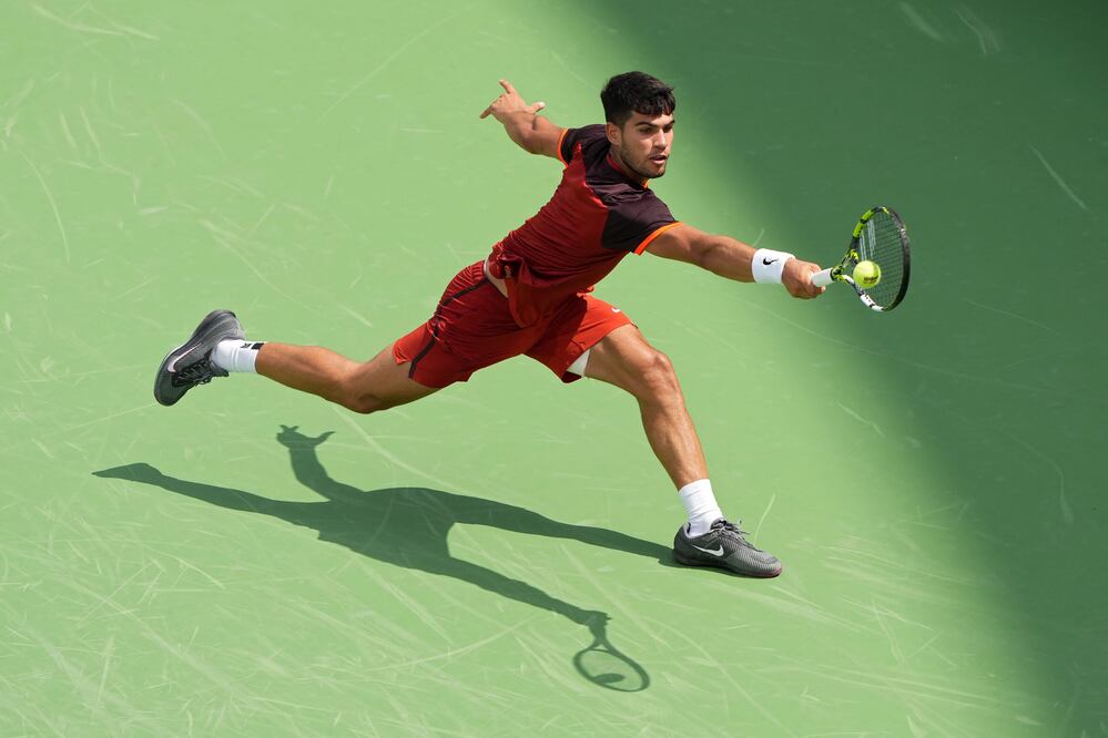 Carlos Alcaraz en el ATP Masters 1000 de Cincinnati - Foto: AFP