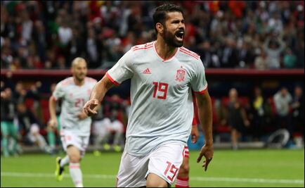 El gol de Diego Costa para el 1-0 de España vs Irán